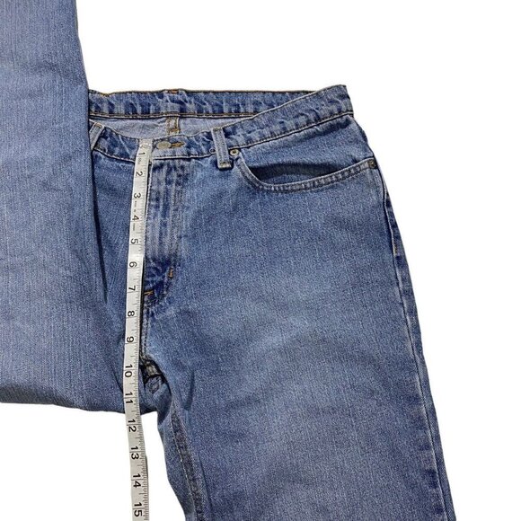 Vintage Y2K 90s Polo Ralph Lauren Saturday Jean Light Wash Sz 34x30 100% Cotton - Picture 6 of 16